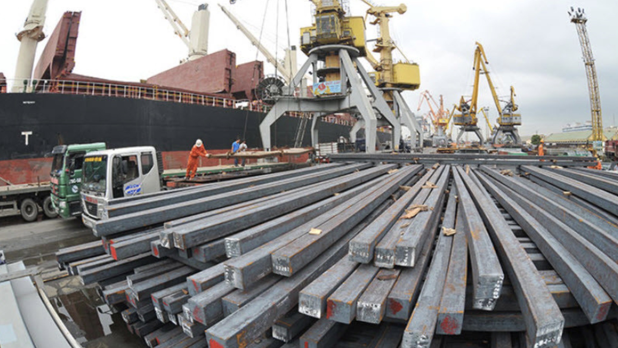 今年前10个月柬埔寨建筑业钢铁进口额同比增长超52%