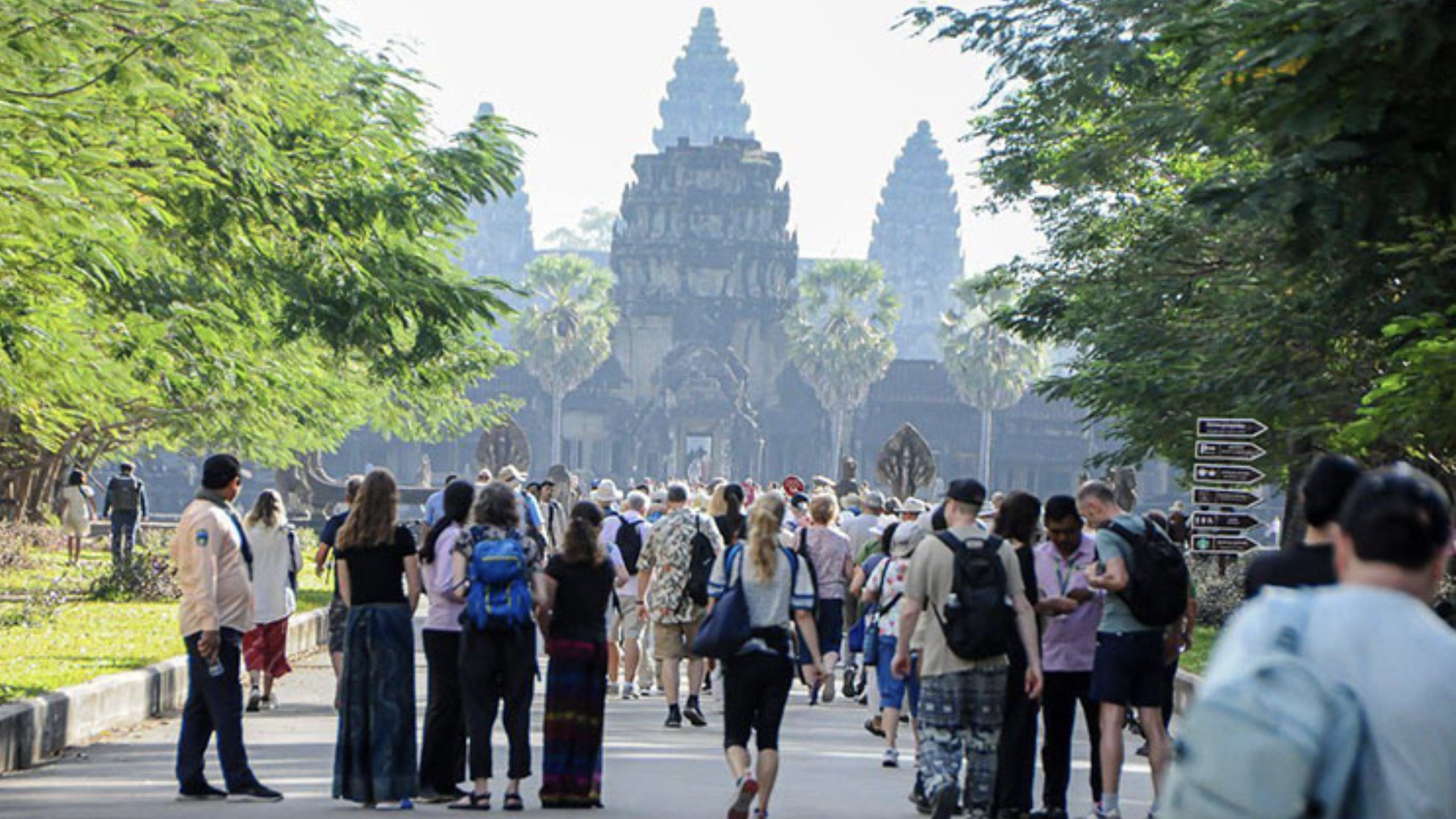 吴哥窟1月国际游客量同比锐减36%，双重压力下柬埔寨旅游业遇冷