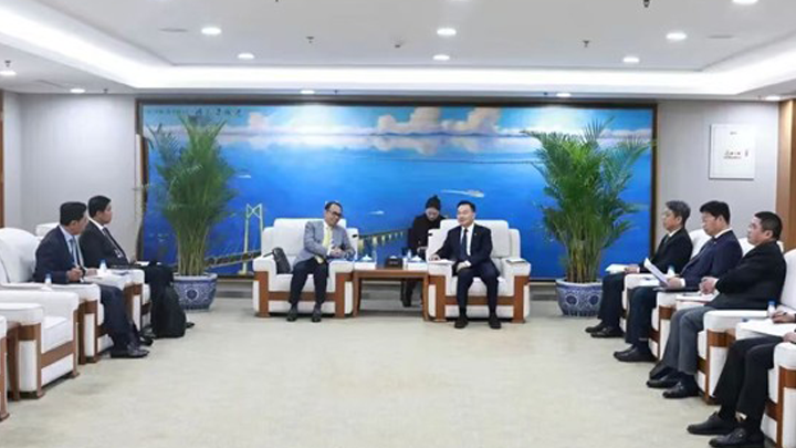 中交集团总经理张炳南会见柬埔寨常务副首相翁赛维索：持续为中柬合作注入中交力量